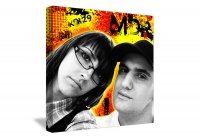 Portrait Pop 50x50cm MDR Portrait Pop 50x50cm MDR