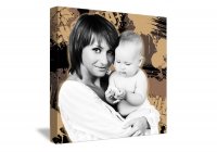 Portrait Pop 50x50cm Chocolat Portrait Pop 50x50cm Chocolat