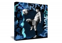 Portrait Pop 50x50cm Blue Jungle Portrait Pop 50x50cm Blue Jungle